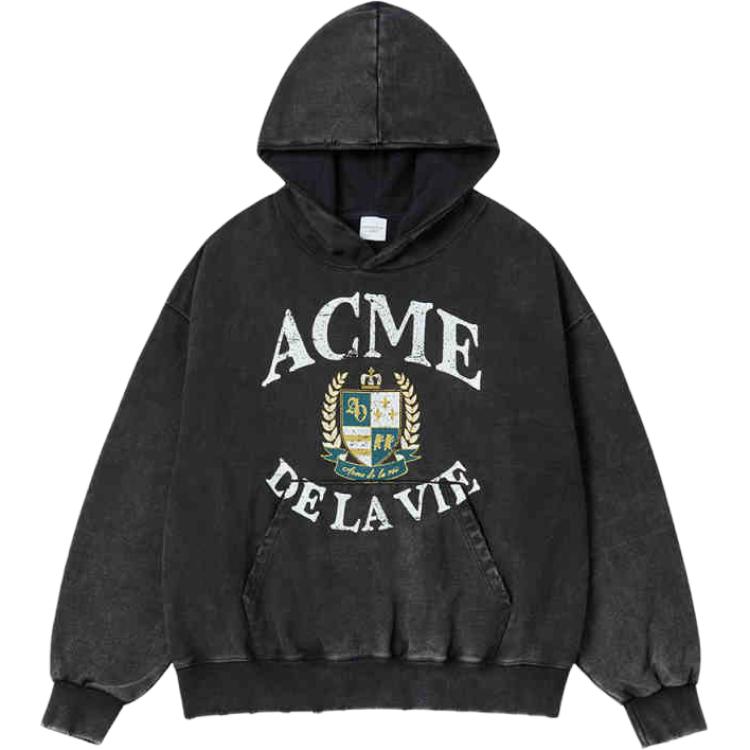 

ADLV SS25 свитшот унисекс Acme De La Vie, черный