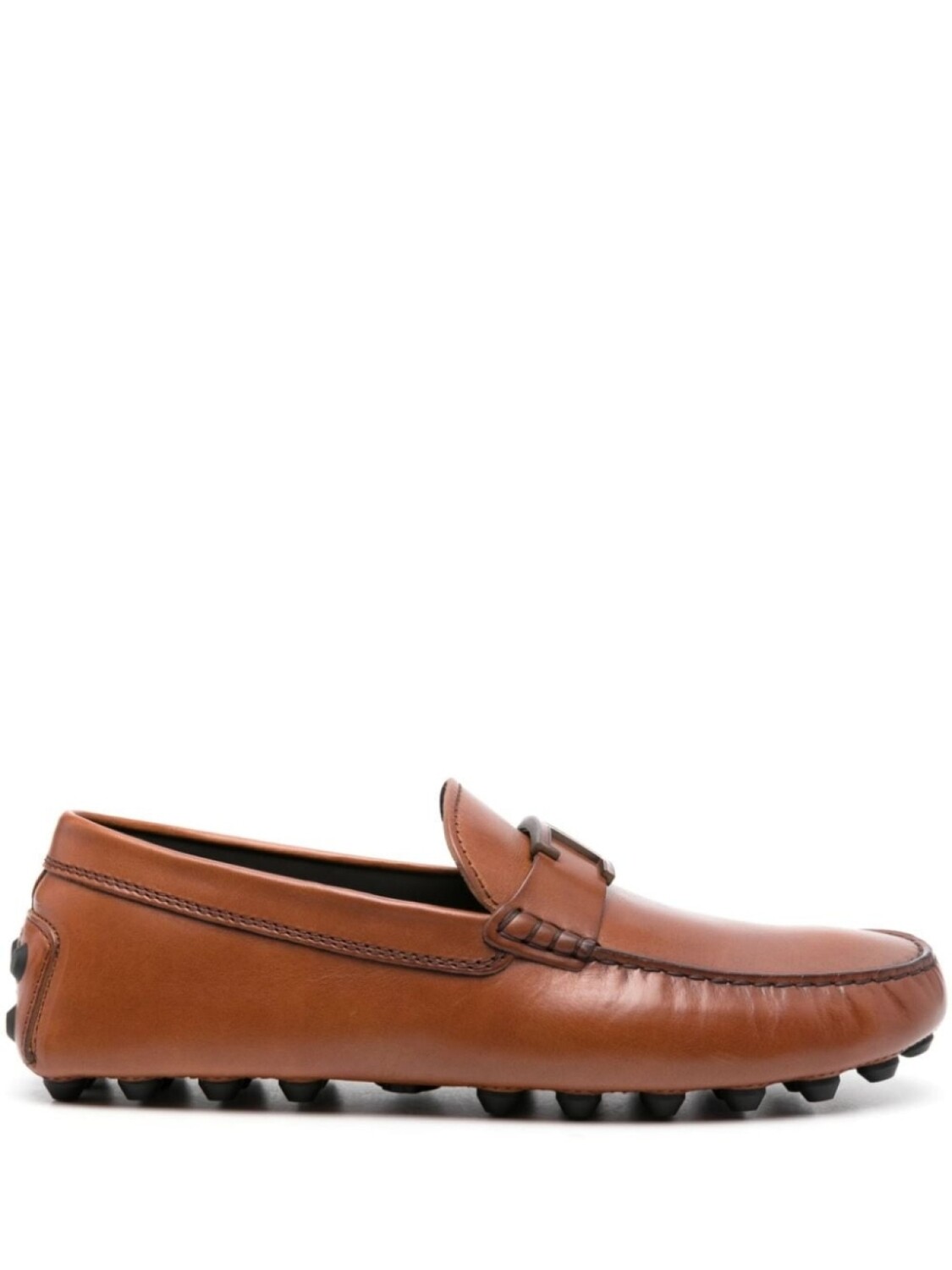 

Tod's лоферы City Gommino, коричневый