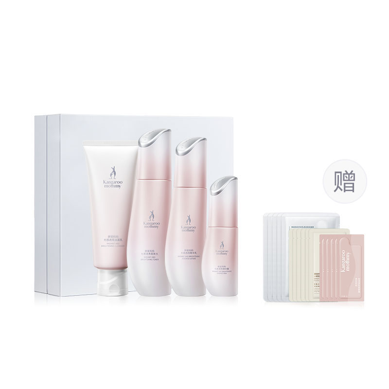 Набор для ухода за кожей Kangaroo Mommy Radiant & Brightening Skincare Series, 5 средств — фото 4