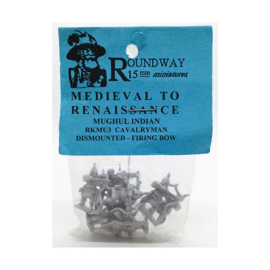 

Индийский кавалерист Великих Моголов спешился - стреляет из лука, Roundway 15mm (NavWar)