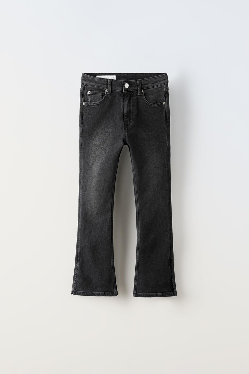 

Расклешенные джинсы ZARA, черный