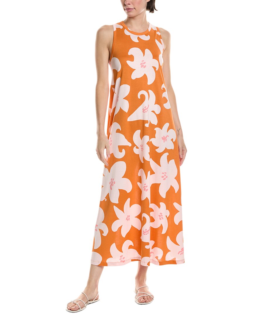 

Макси-платье Marimekko Liplatus Villinarsissi, оранжевый