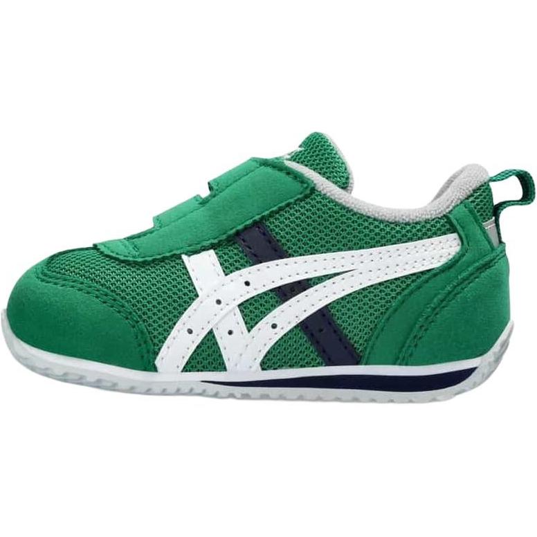 

Asics Детские кроссовки Suku с низким верхом, устойчивые к истиранию, дышащие и ударопрочные, зеленые, белые, для младенцев и малышей