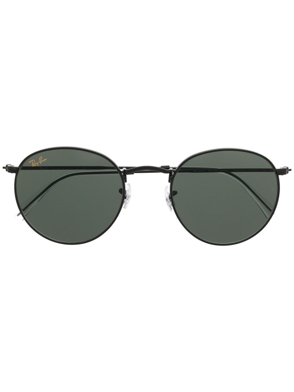 

Ray-Ban солнцезащитные очки в круглой оправе, черный