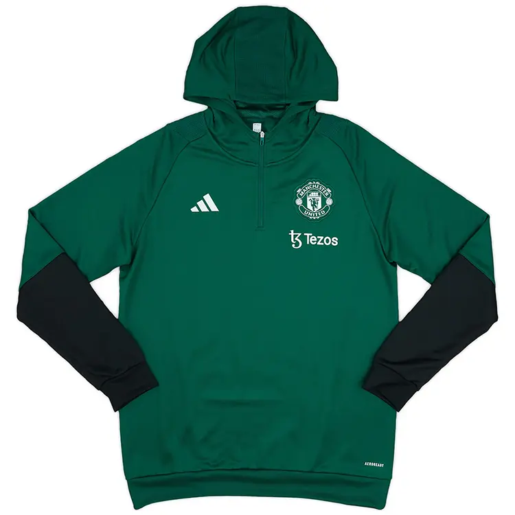 

Мужская зеленая толстовка Manchester United Adidas