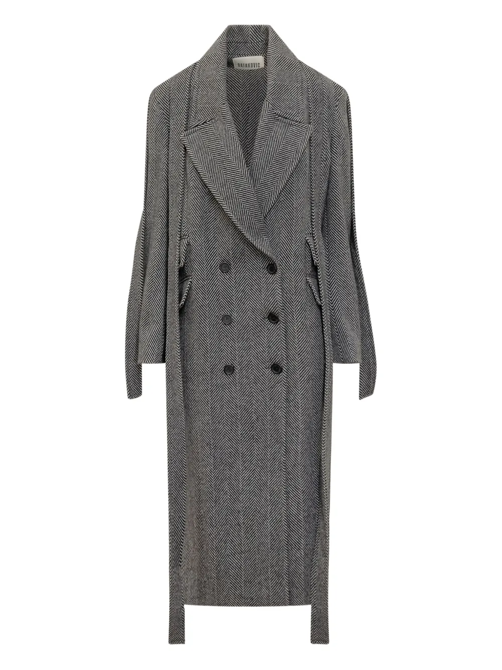 

Двубортное пальто Batakovic Belgrade, черный