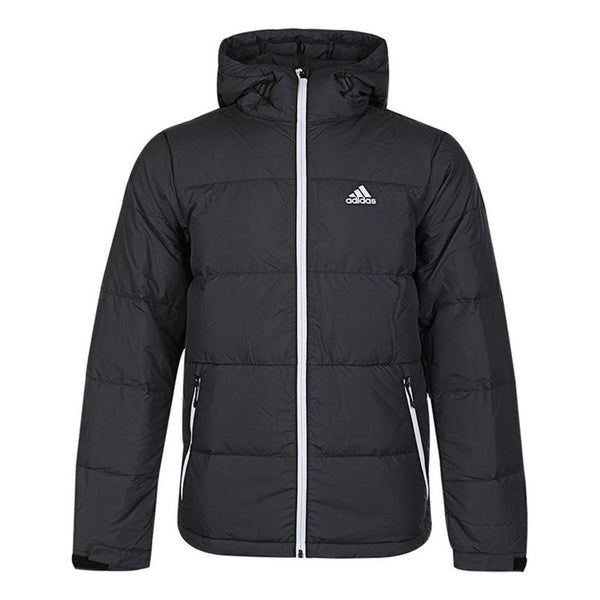 

Пуховик adidas Casual Sports Stay Warm hooded down Jacket Black, черный