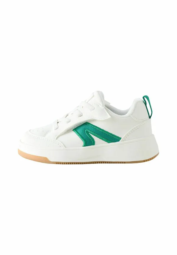 Детские туфли на эластичных шнурках Next, White/Green