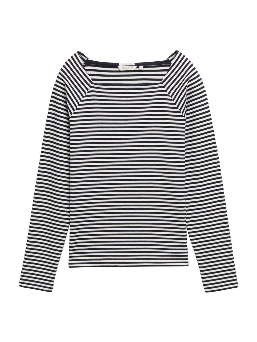 

Рубашка TOM TAILOR, цвет Dark blue/White