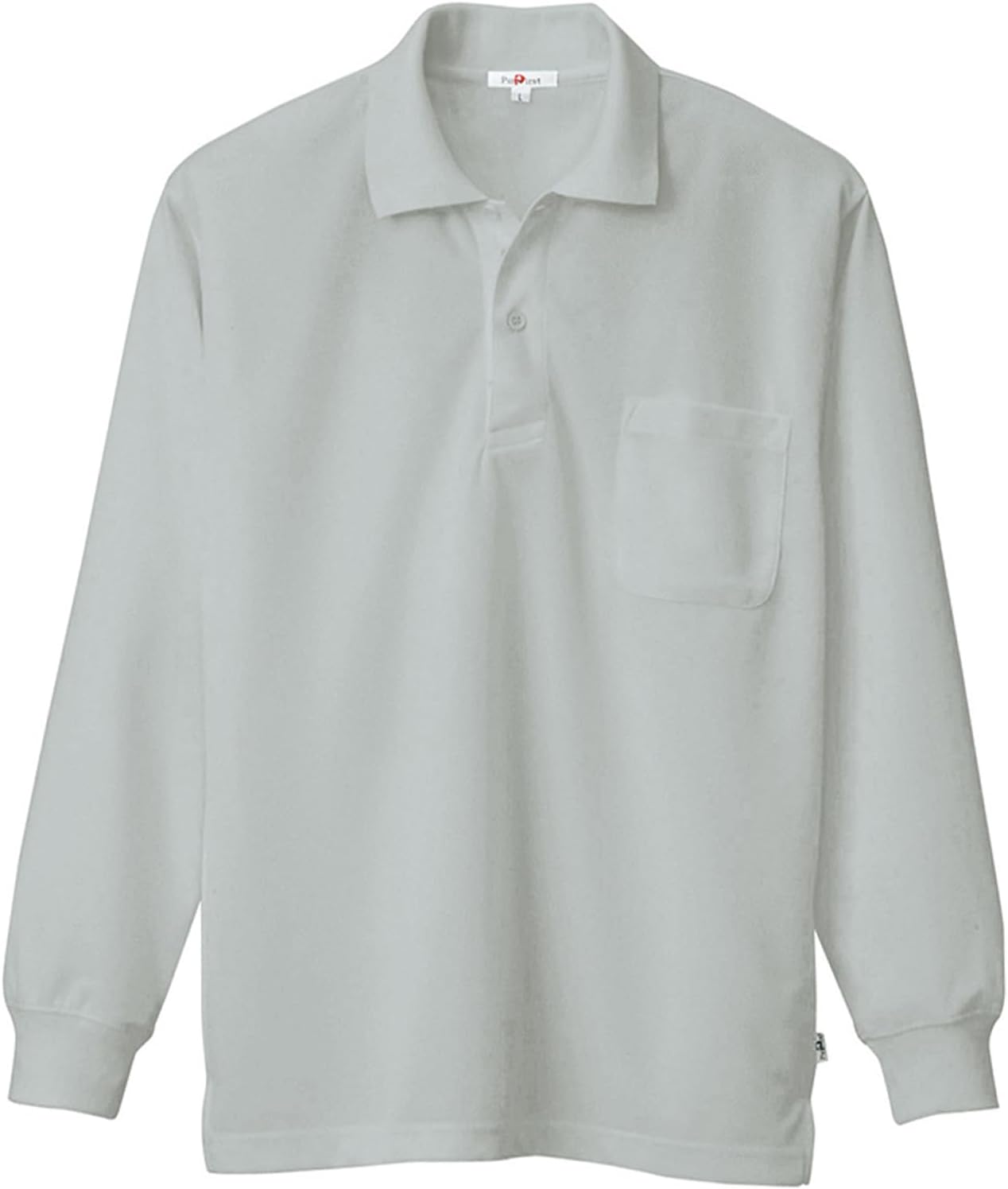 

Поло Aitos #AZ-10578 с длинными рукавами (сухой цвет) Впитывает пот и быстро сохнет (обеспечивает комфорт и прохладу) Aitoz, серый