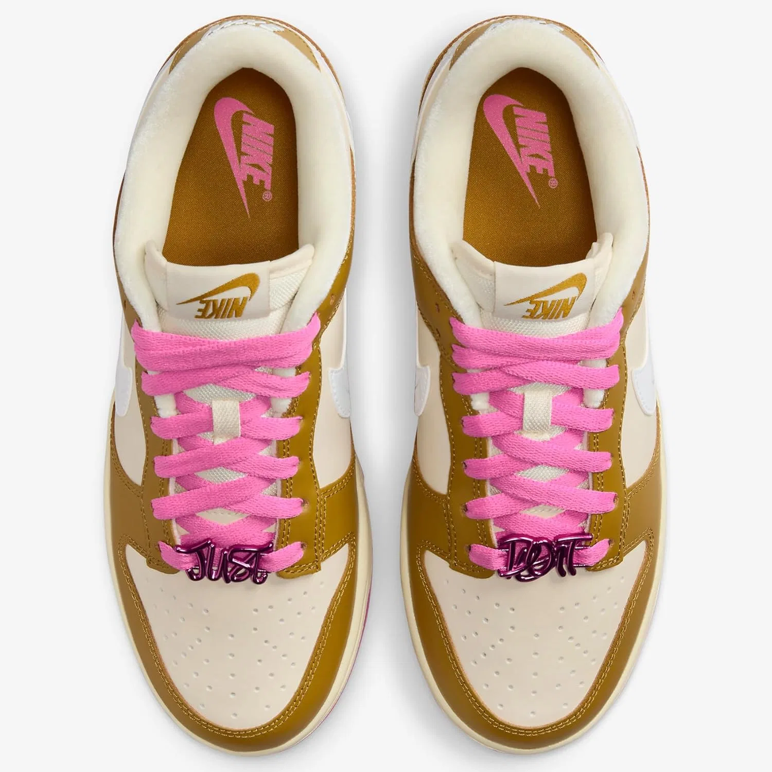 Кроссовки NIKE Air Max Plus для бега, модель 852630, мужские, бронзовый — фото 2