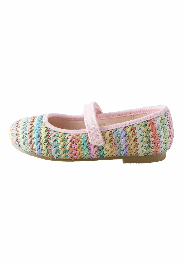 Туфли-лодочки Next Wide fit mary jane touch fastening occasion ballet pumps, радужный