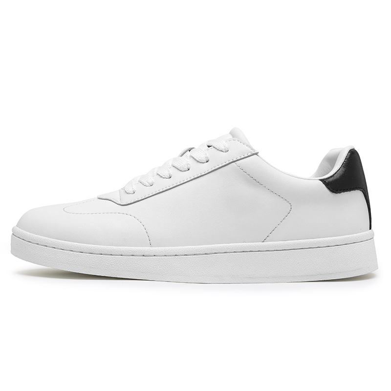 

OFFER-AITR Скользоустойчивые, износостойкие, дышащие мужские скейтерские кросcовки AITR низкие - белый черный, цвет White Black