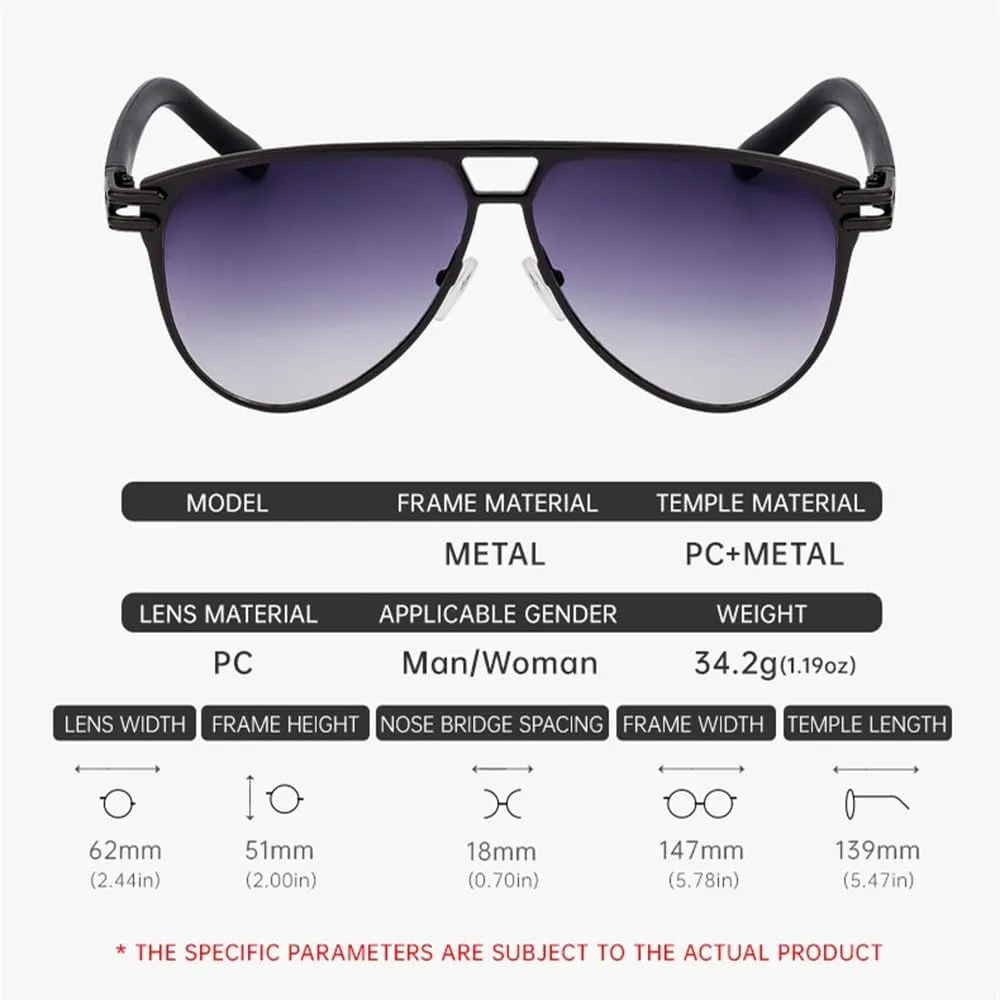 

Мужские солнцезащитные очки с двойной перемычкой, винтажные женские солнцезащитные очки, металлические солнцезащитные очки для женщин, SUN4119 Generic, Black Gold