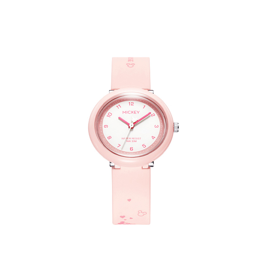 

Disney Часы Mickey Series Quartz Movement TPU Strap Watch Women's Watch White Dial, MK-11494P