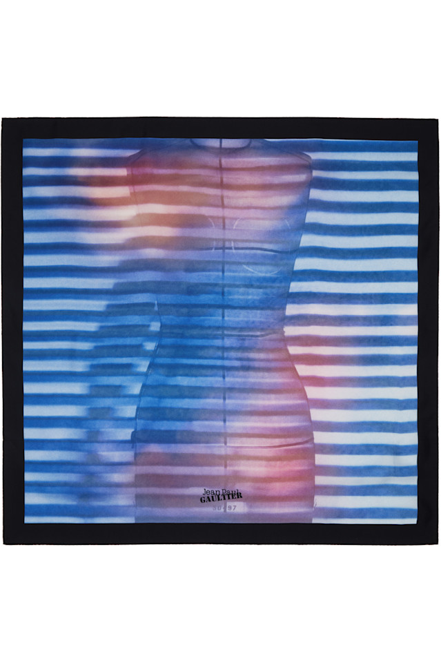 

Шарф Air' Jean Paul Gaultier, синий
