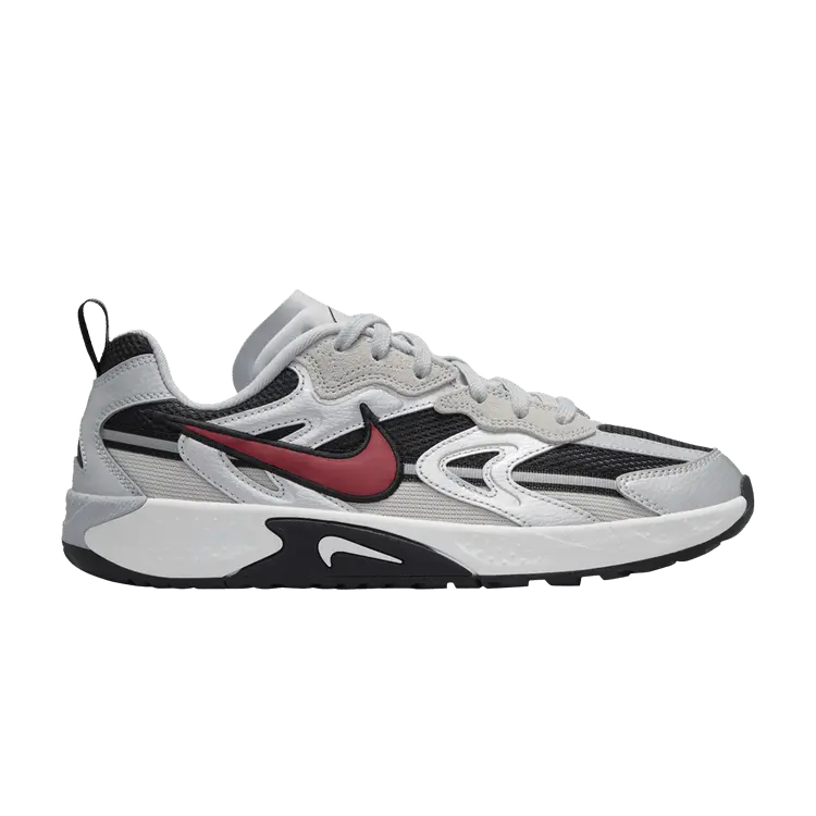 

Кроссовки Nike Wmns Jam Metallic Silver University Red, серый