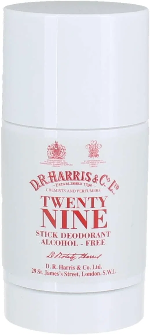 Мужской дезодорант-стик D R Harris Twenty Nine без спирта 75 г Dr Harris & Co