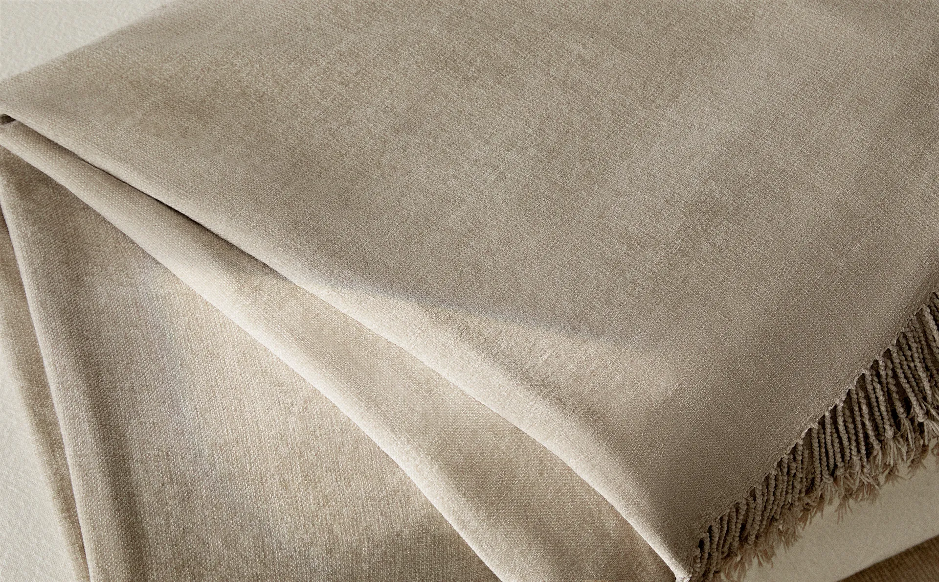 

Синель плед Zara Home, зеленый