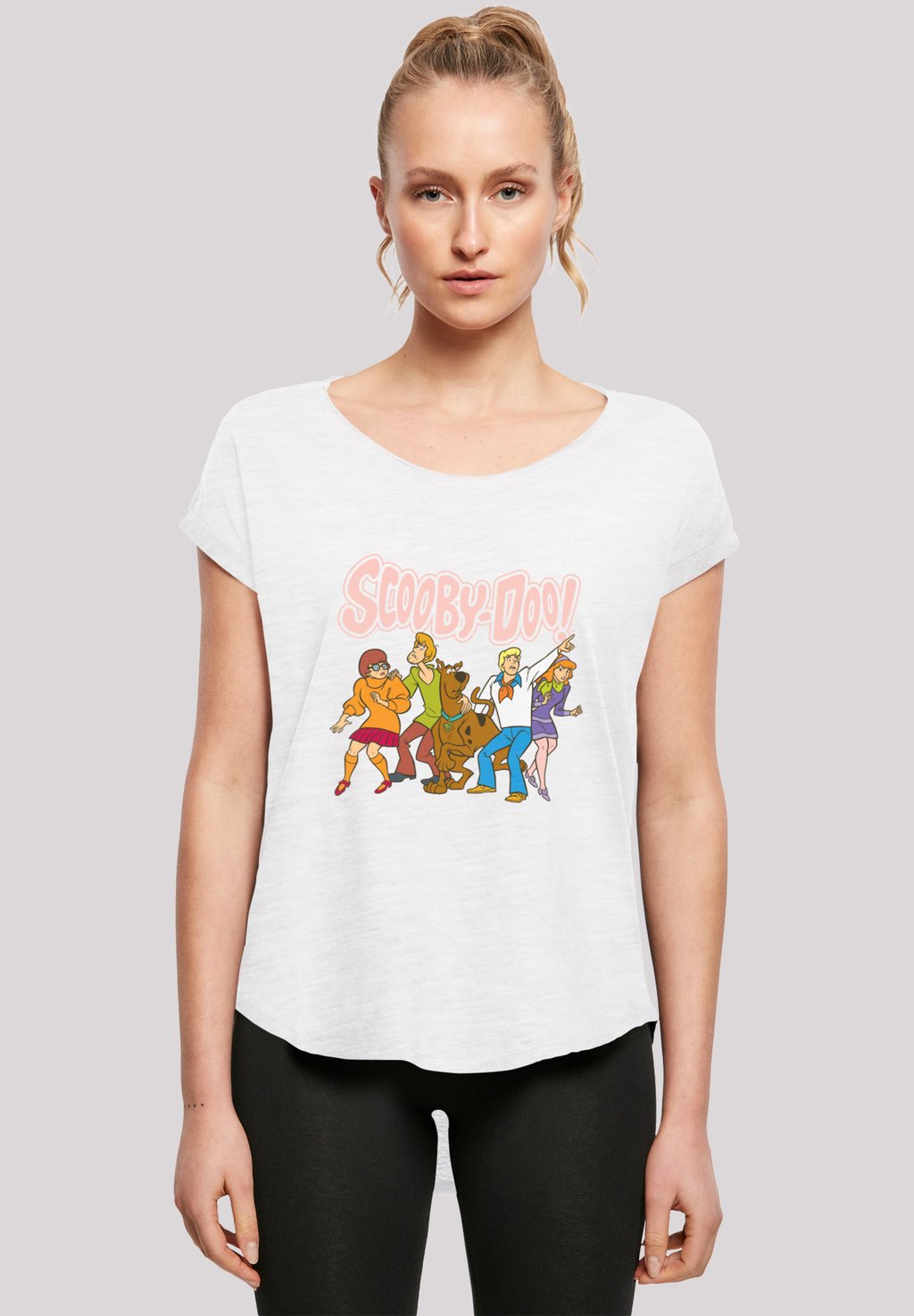 

Футболка с принтом SCOOBY DOO CLASSIC GROUP F4NT4STIC, белый