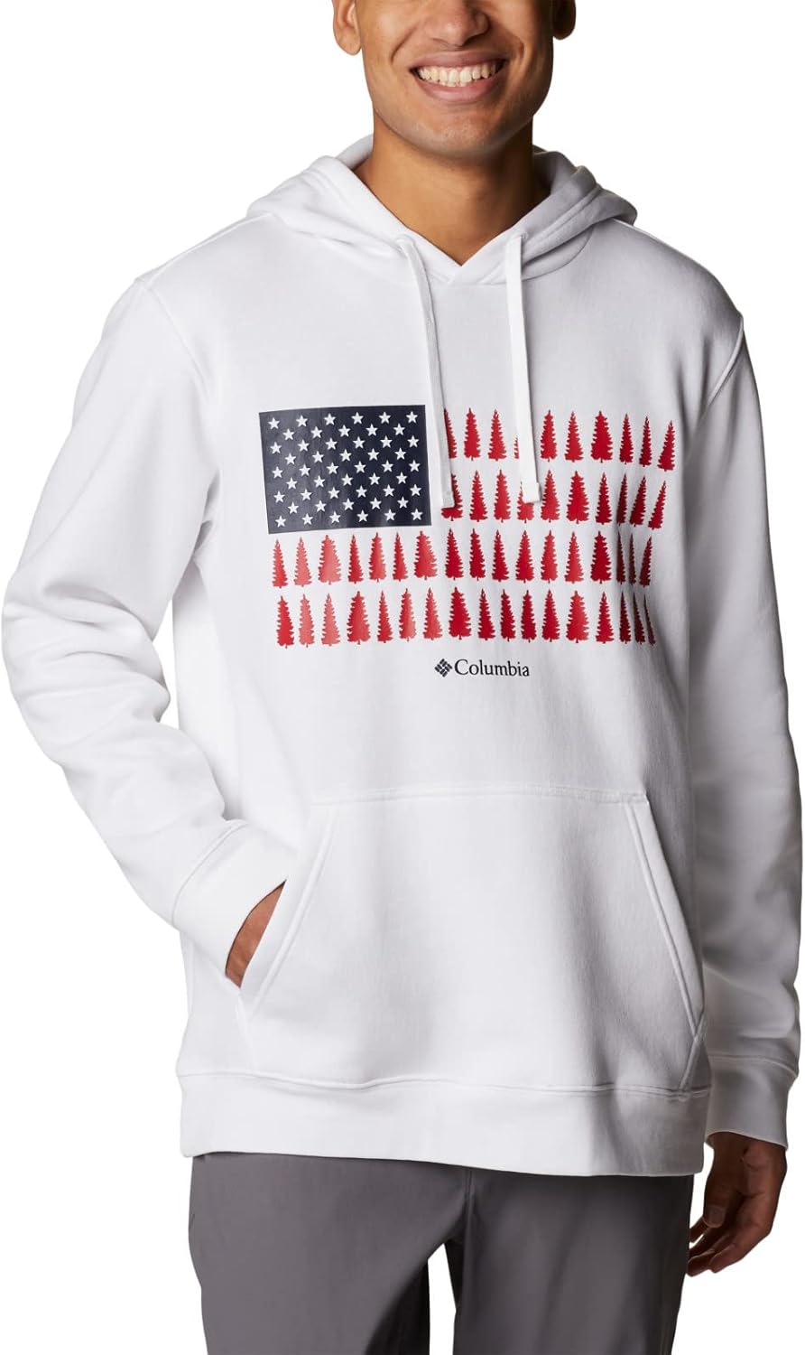 

Куртка-толстовка Columbia мужская Trek Hoodie, White/Treestriped Flag, Белый, Куртка-толстовка Columbia мужская Trek Hoodie, White/Treestriped Flag