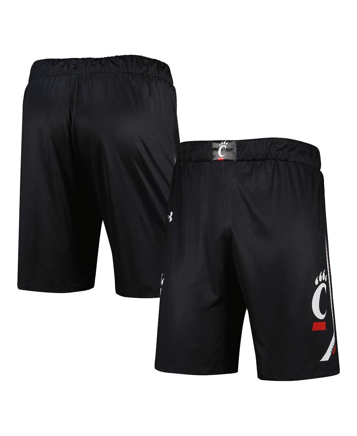 

Мужские черные баскетбольные шорты Cincinnati Bearcats Team Replica Under Armour