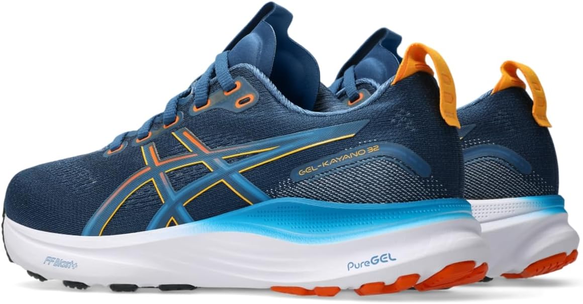 Детские беговые кроссовки ASICS Gel-Kayano 32 GS, синий — фото 2