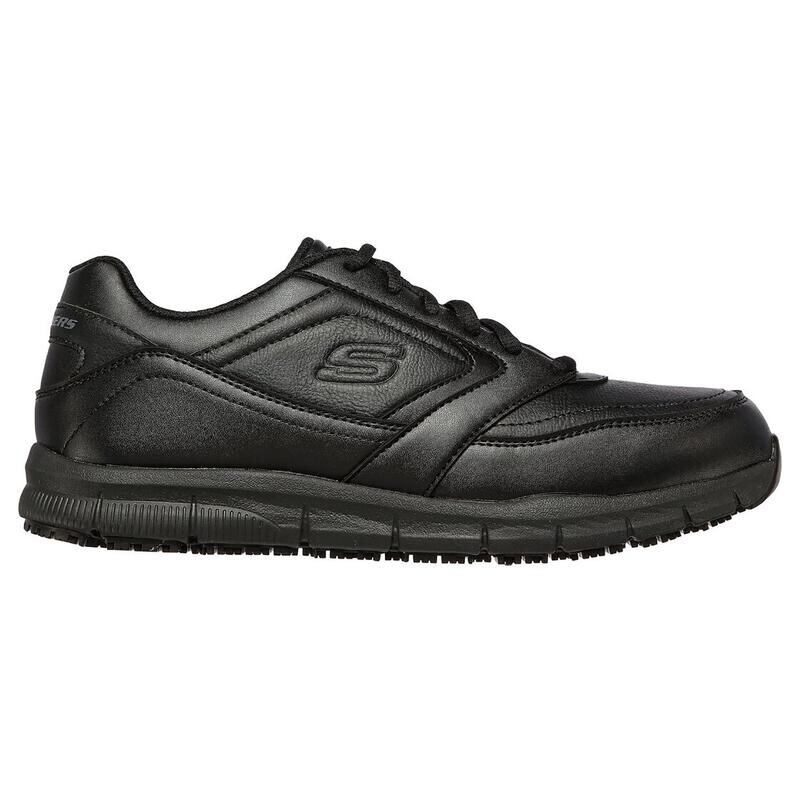 

Мужские спортивные кроссовки Skechers для ходьбы 77156EC_BLK Черный со шнурками