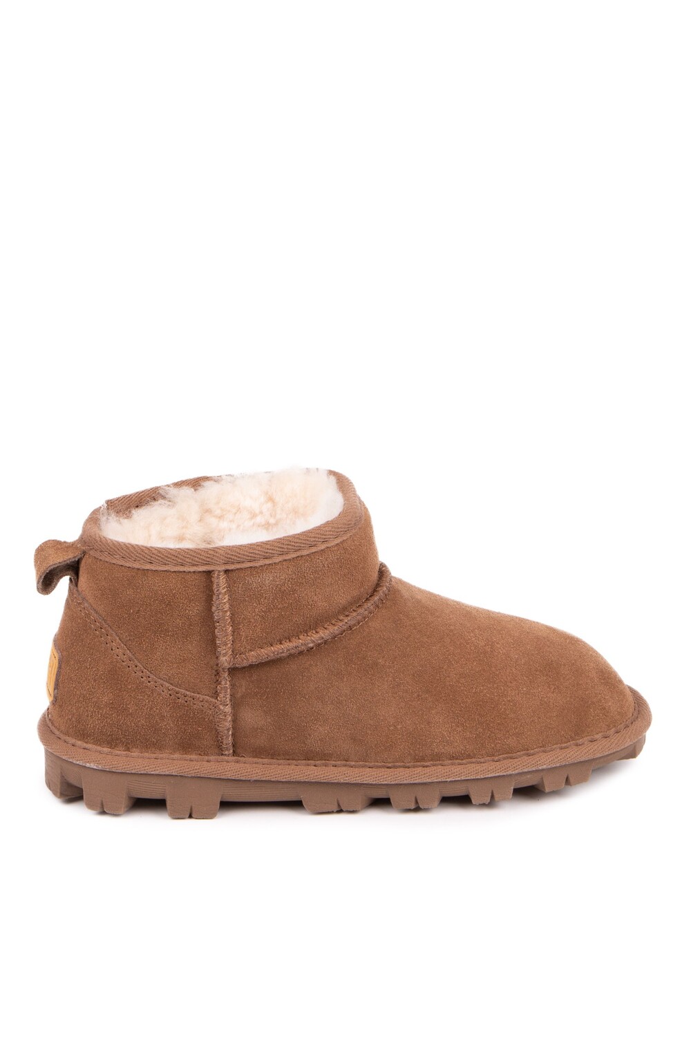 Женские мини-сапожки Grace из овчины Just Sheepskin, коричневый — фото 2