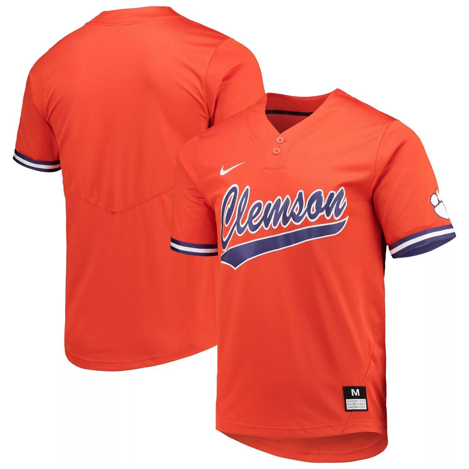 

Унисекс оранжевая копия софтбольной майки Clemson Tigers с двумя пуговицами Nike, Оранжевый, Унисекс оранжевая копия софтбольной майки Clemson Tigers с двумя пуговицами Nike