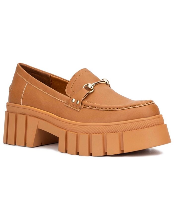 

Женские лоферы Seraphina New York & Company, коричневый