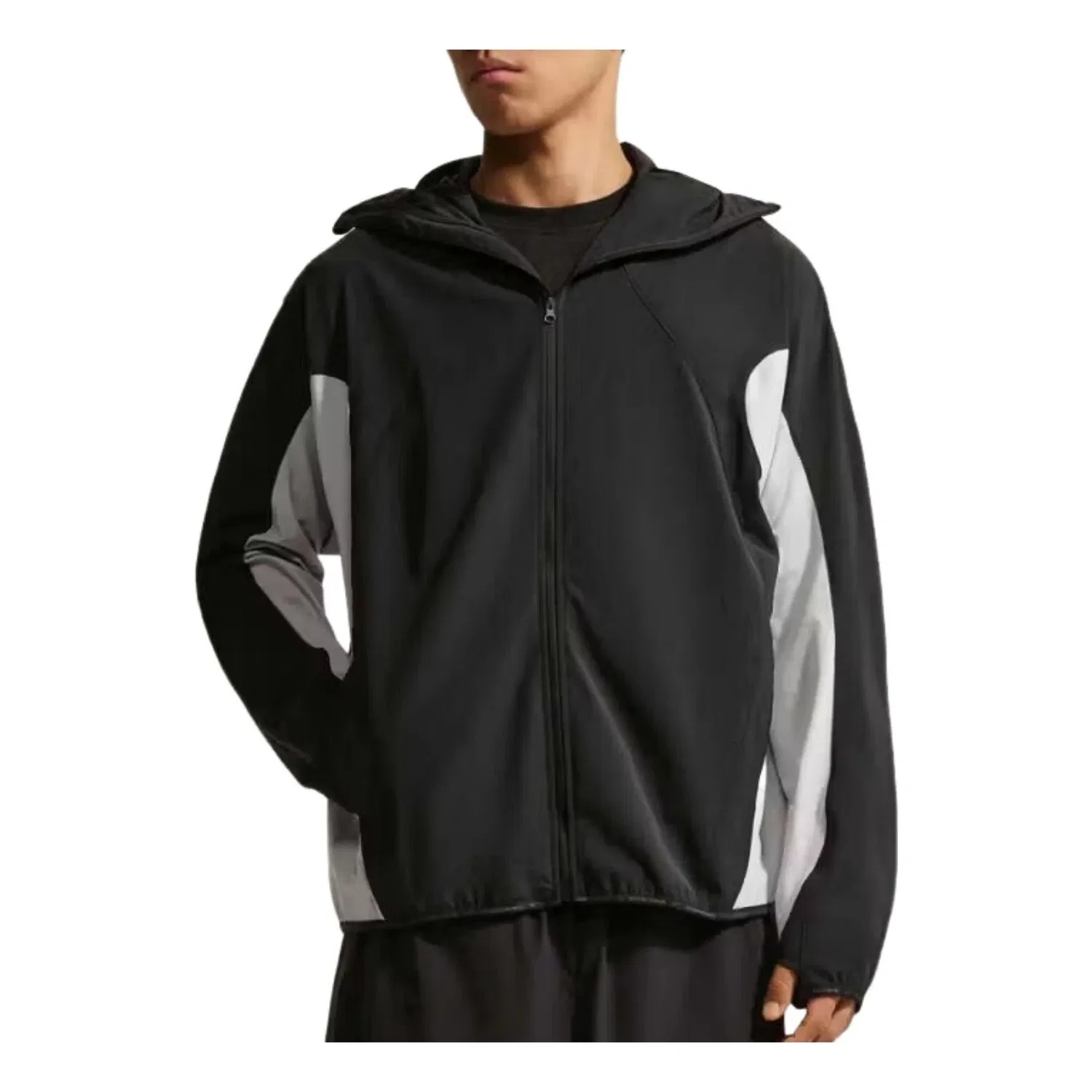 Куртка Nike Tech Helios Dri-FIT Shell Jacket 'Black Grey Fog Black' IF0904-010, черный