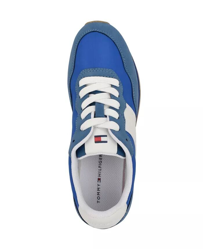 Женские кроссовки Cameo Retro на шнуровке Tommy Hilfiger, синий — фото 4