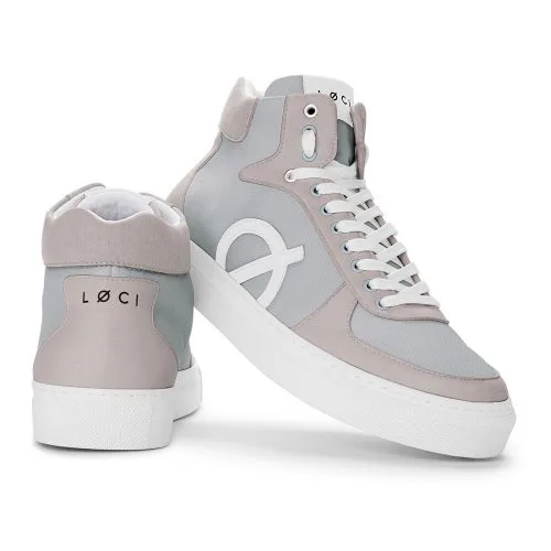 Унисекс экологичные кеды из переработанного пластика LC-011-004 LOCI серые — фото 2