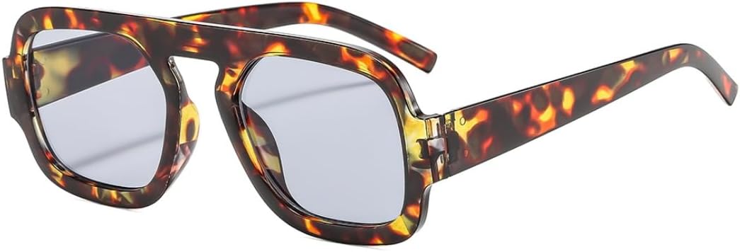 

Солнцезащитные очки с защитой UV400 | Большая оправа, линзы конфетных цветов | Для женщин и мужчин, для занятий спортом на открытом воздухе и вождения DSVIGF, C2 Demi Grey