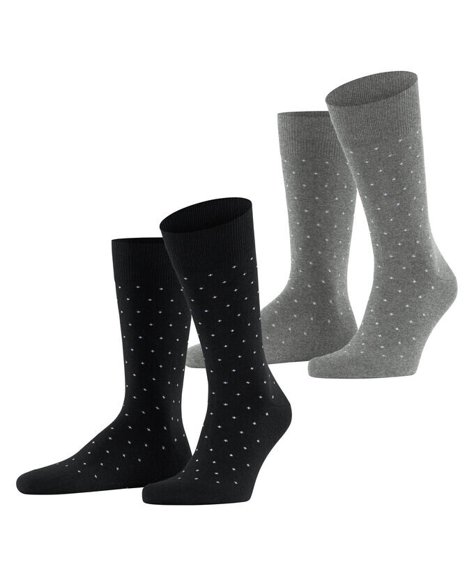 

Носки Fine Dot, 2 пары Esprit, мультиколор