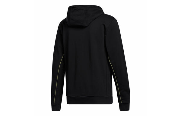 Куртка adidas Rose Fullzip Basketball Sports Long-sleeve Hooded Jacket Men Black, черный — фото 2