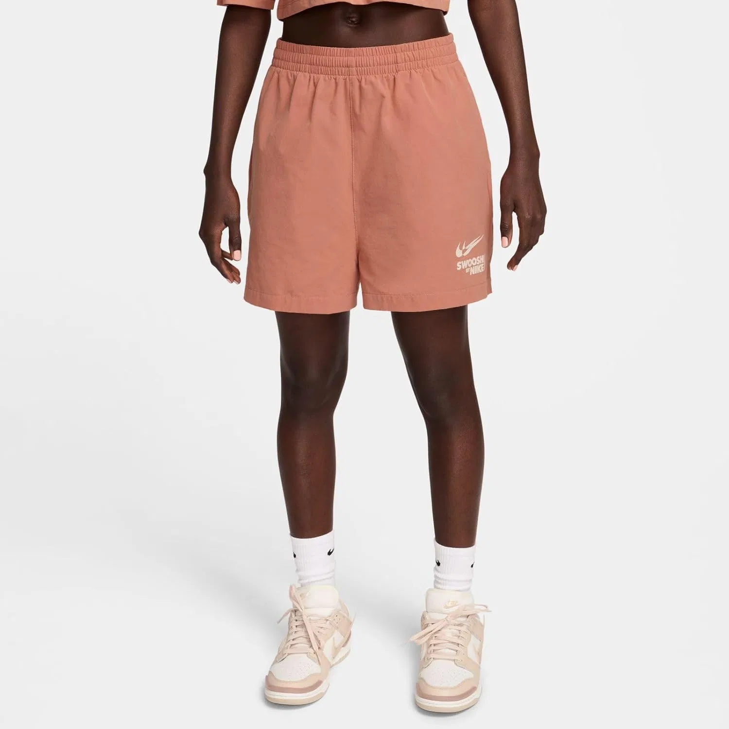 Шорты женские Nike, Terra Blush/Lt Orewood Brn — фото 2