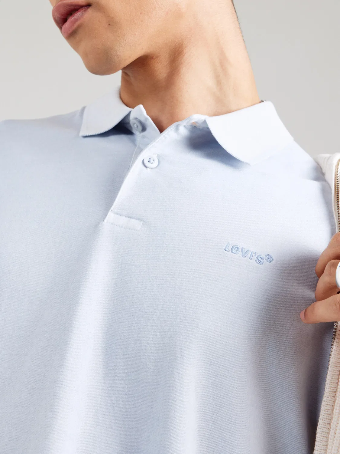 Рубашка 'Authentic Polo' Levi'S , Light Blue — фото 2
