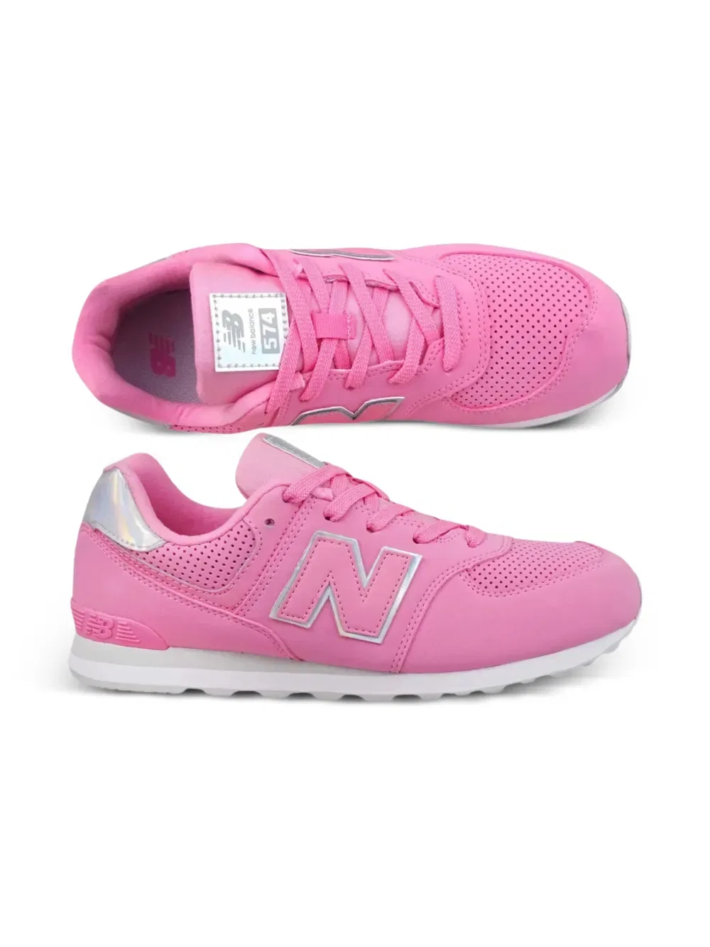 Кроссовки New Balance Kids, розовый — фото 2