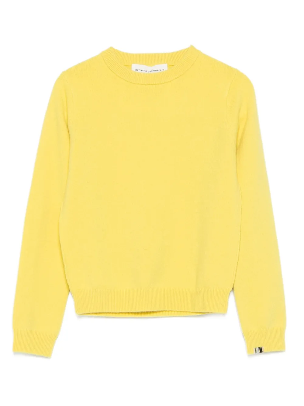 

Свитер с круглым вырезом extreme cashmere, желтый