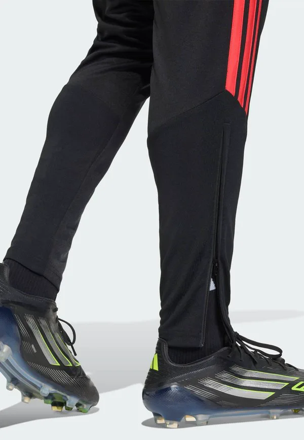 Спортивные штаны trio 26 league slim Adidas Performance, Black/Semi Lucid Red — фото 4