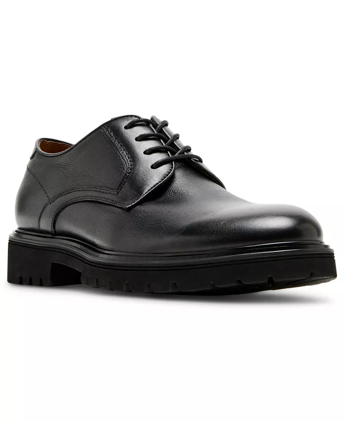 

Мужские элегантные кожаные туфли Eloquent Steve Madden, черный