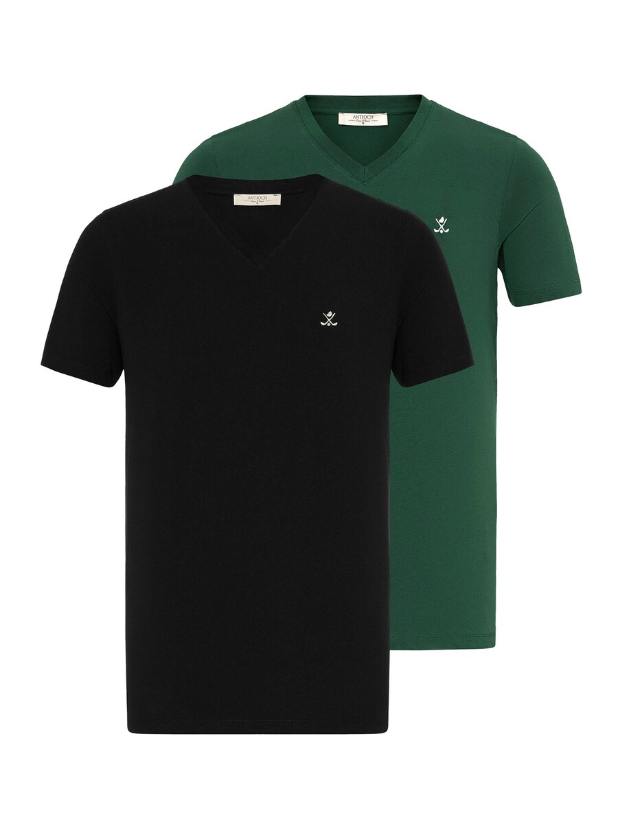 

Рубашка Antioch, цвет Dark green/Black