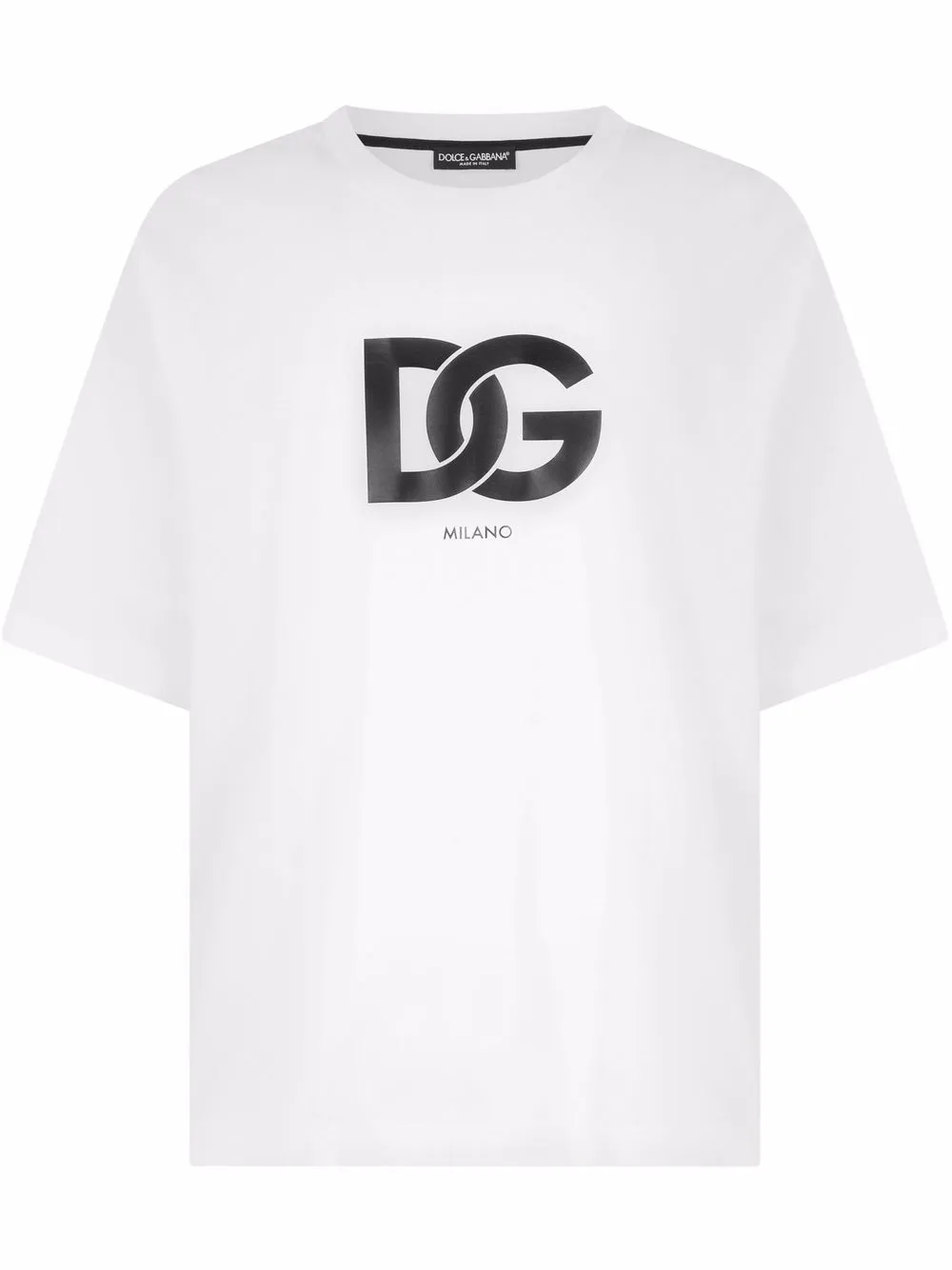 

Футболка с логотипом DG DOLCE & GABBANA, белый