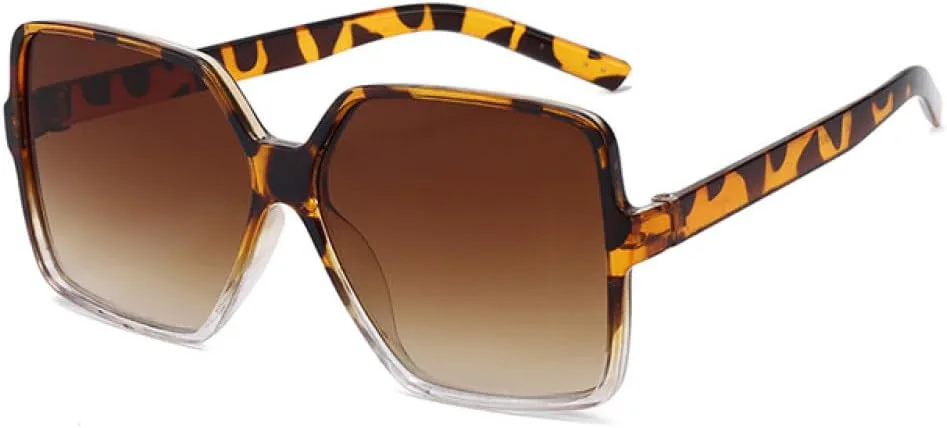 

Персонализированные солнцезащитные очки «кошачий глаз», модные и универсальные солнцезащитные очки с защитой от ультрафиолета UV400 generic, 3-leopard Brown