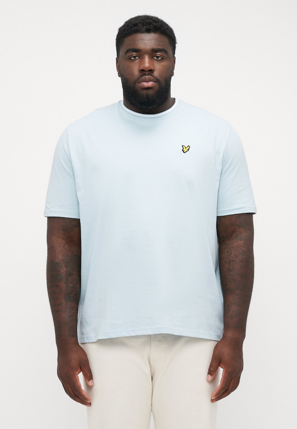 

Базовая футболка PLUS TIPPED Lyle & Scott, белый