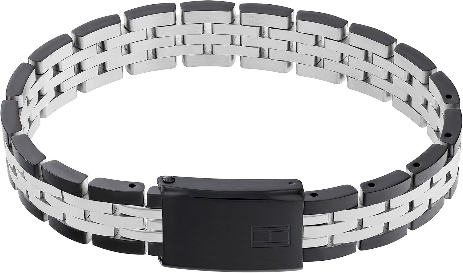 

Мужские украшения Tommy Hilfiger | Нарядный браслет | Идеально подходит для особых случаев и повседневного стиля, Silver/Black