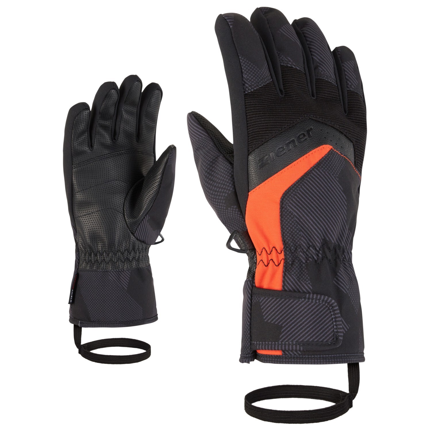 

Перчатки Ziener Labino AS Glove Junior, цвет Gray Ink Camo
