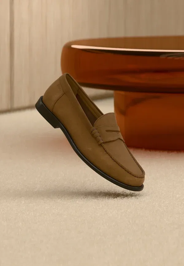 Туфли-слипоны Tevan slip ons Boss, светло-коричневый
